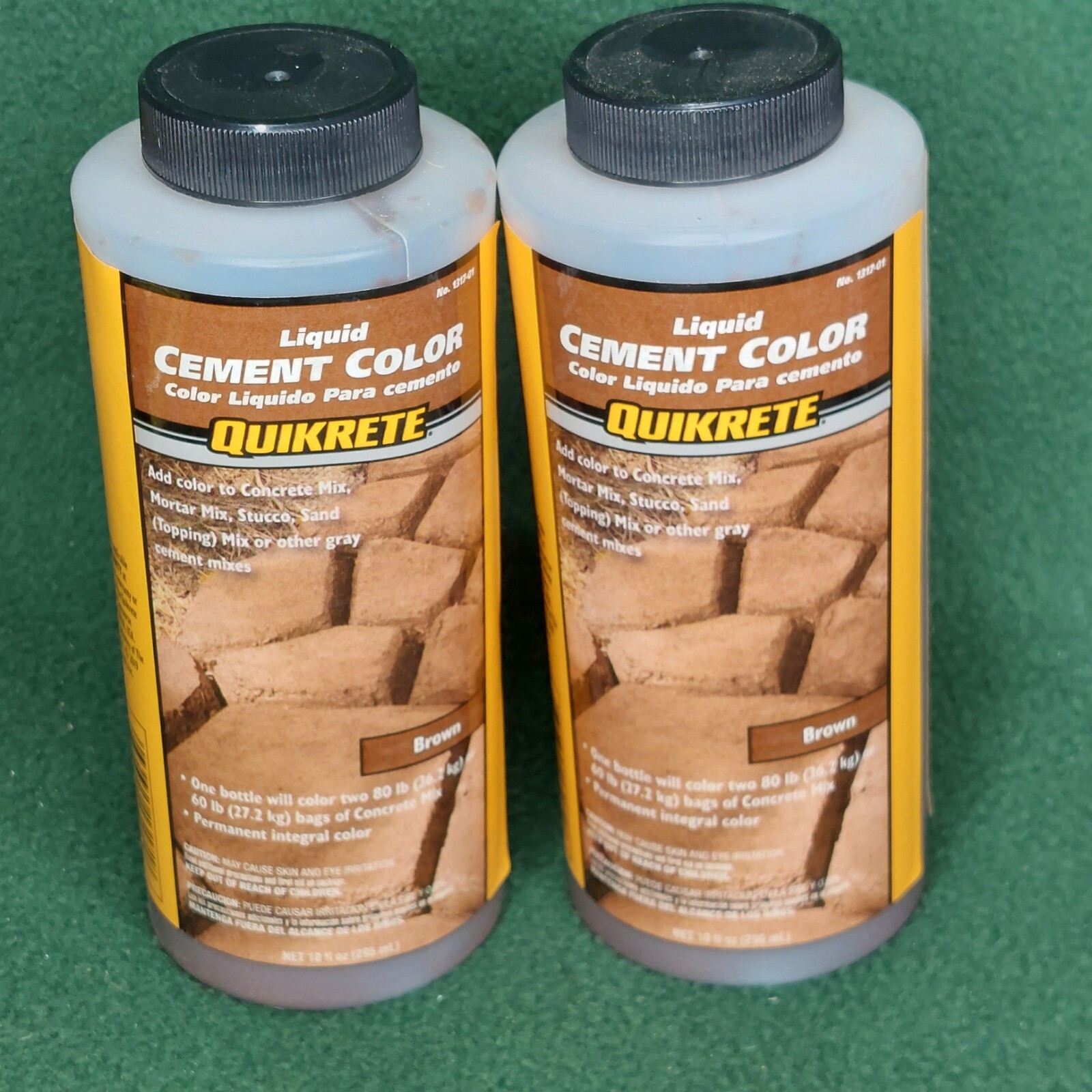Quikrete Brown Liquid Cement Color #1317-01 10oz. bottles (QTY 2)