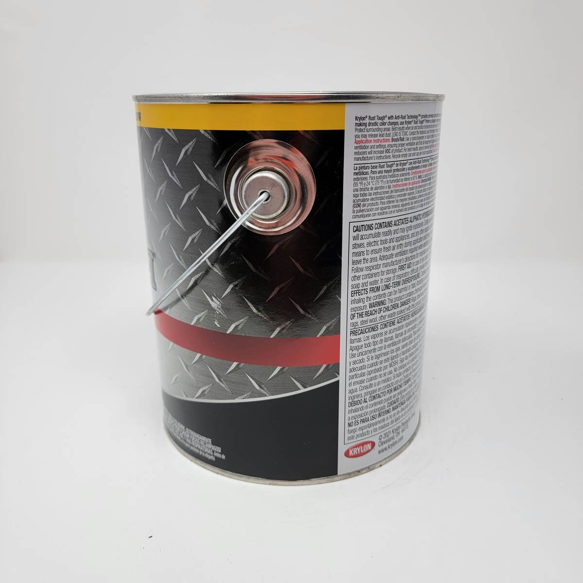 Krylon Rust Tough Anti-Rust, Rust Control Enamel High Gloss Safety Color Yellow