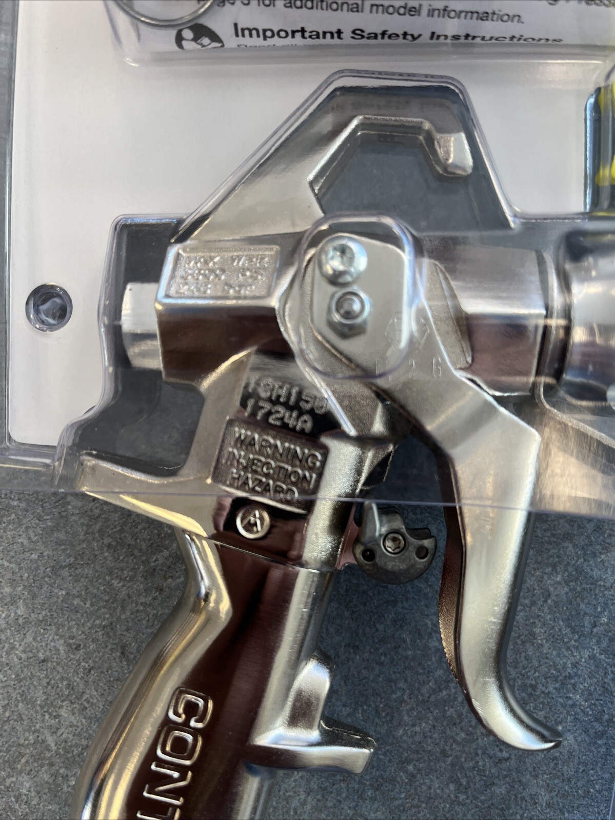 Graco 18H150 Contractor Spray Gun. Genuine Graco. With New LP Tip