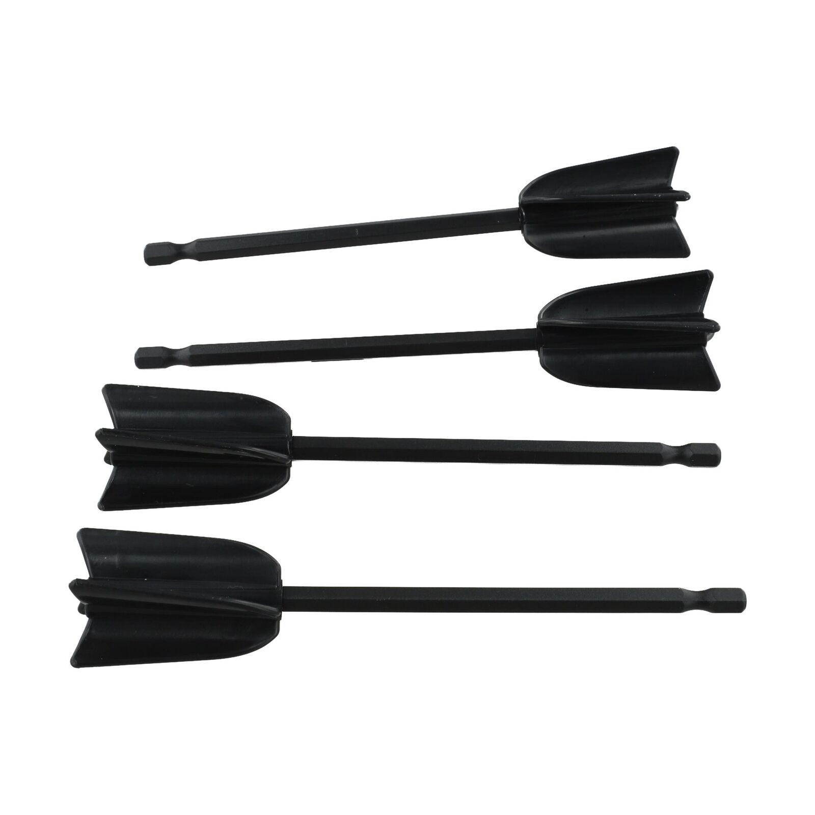Effortlessly Mix Epoxy and Paint with Standard Hex Shank Resin Paddles Set of 4