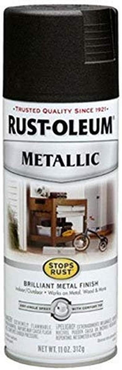 Rust-Oleum 248636 11-Ounce Finish Spray Paint, Oil Rubbed Bronze Metallic