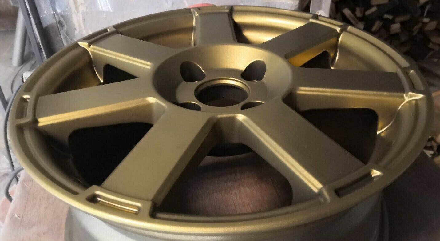 MATTE DENIM METALLIC BRONZE powder coating (FIT TRIBO), 1Lb/450g