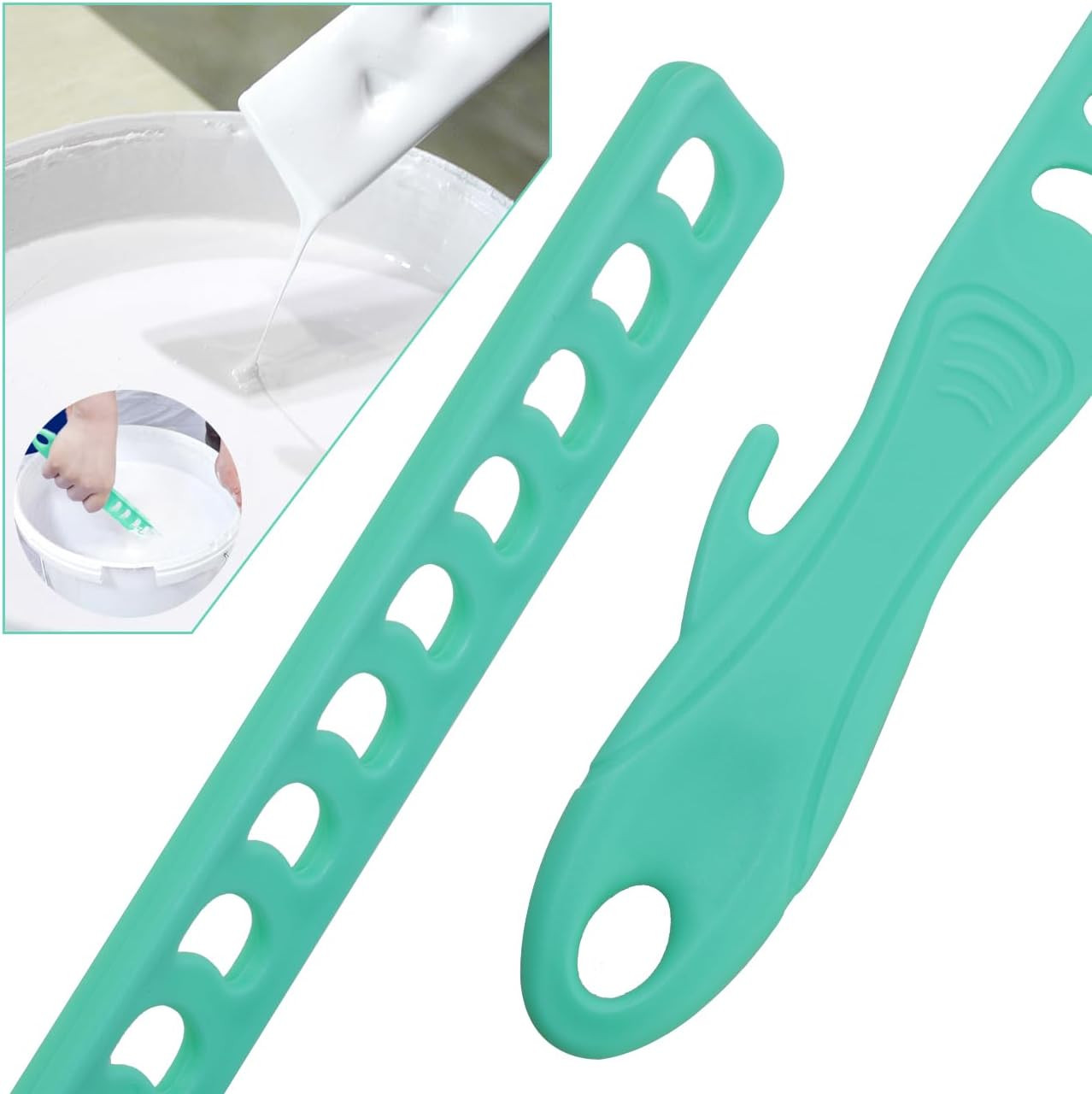 3PCS Portable Paint Stirring Stick Large Paint Latex Paint and Coating Mixer for