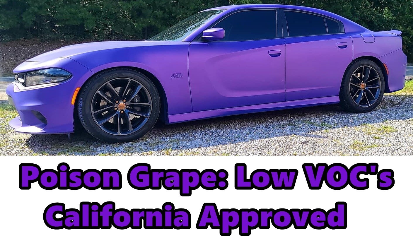 Plasti Dip Poison Grape Purple Gallon Performance Series Low VOC’s Ca Approved