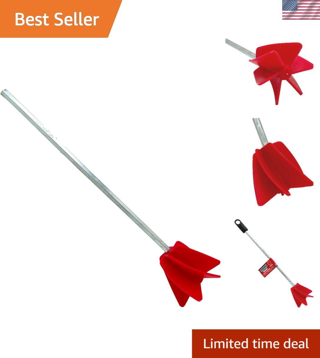Multi-Use Helix Mixer for Paint, Epoxy & Resin – Included