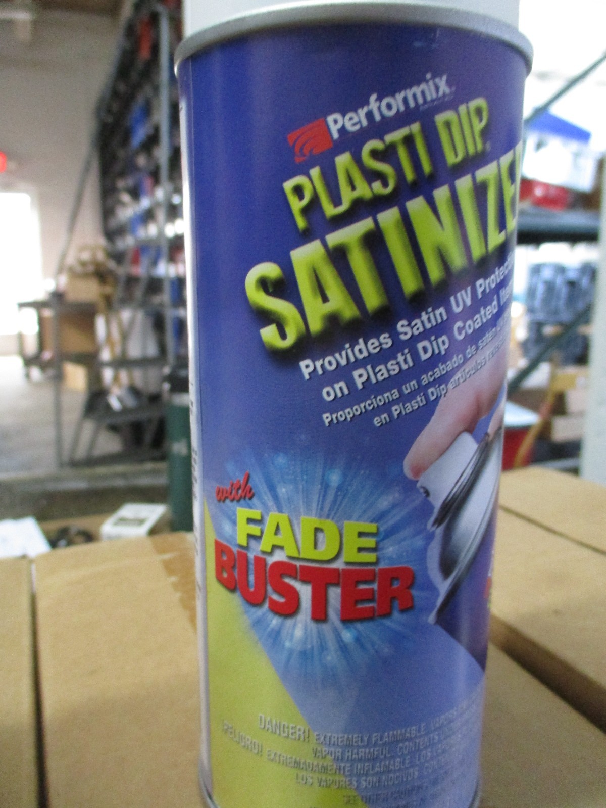 Performix Plasti Dip 11280 Satinizer with Fade Buster Rubber Spray Clear Satin