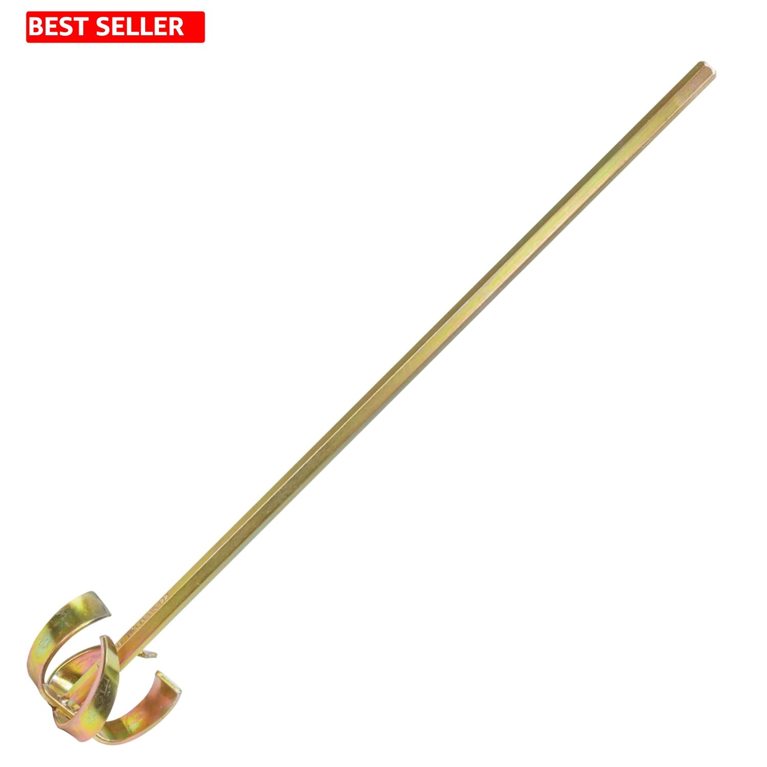 Pro-Grade 13″ Paint & Drywall Mud Mixer with Splatter-Free Design – Carbon Steel