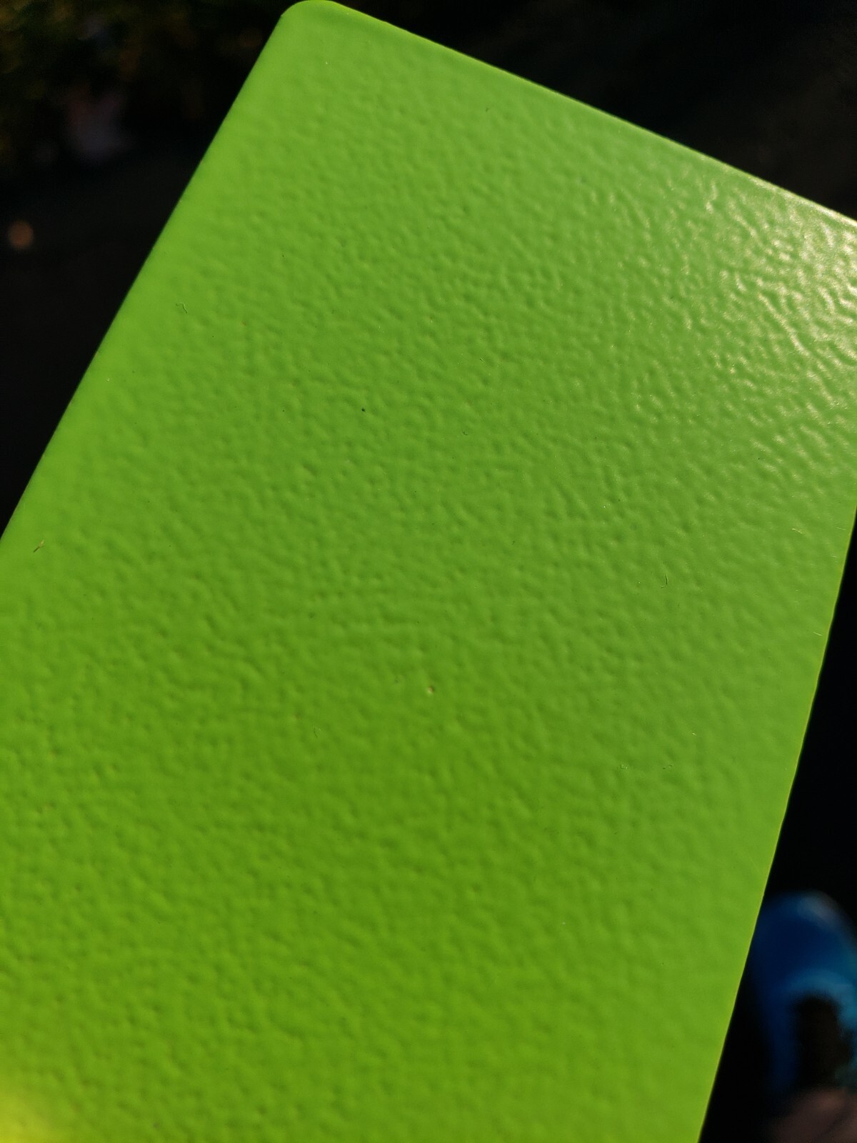 Lime Green Hammertone Texture Powder Coating Paint 1LB USA Made