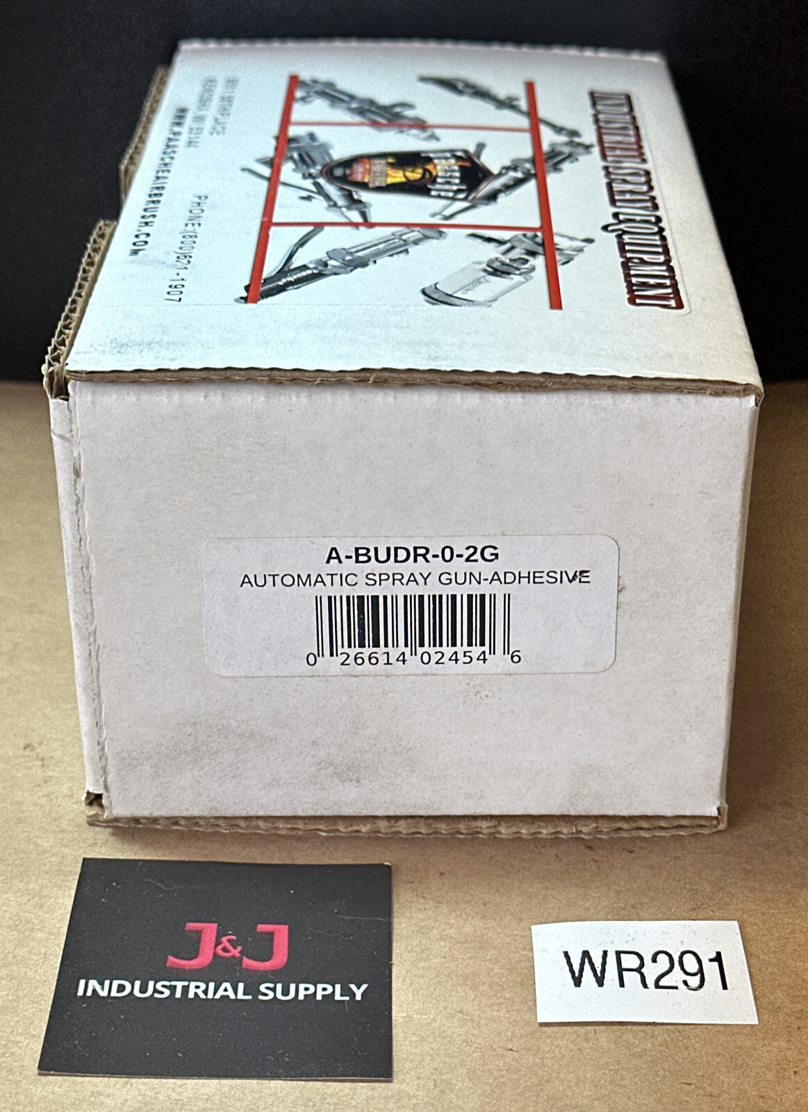 NEW SEALED Paasche Air Brush Industrial Automatic Adhesive Spray Gun A-BUDR-0-2G