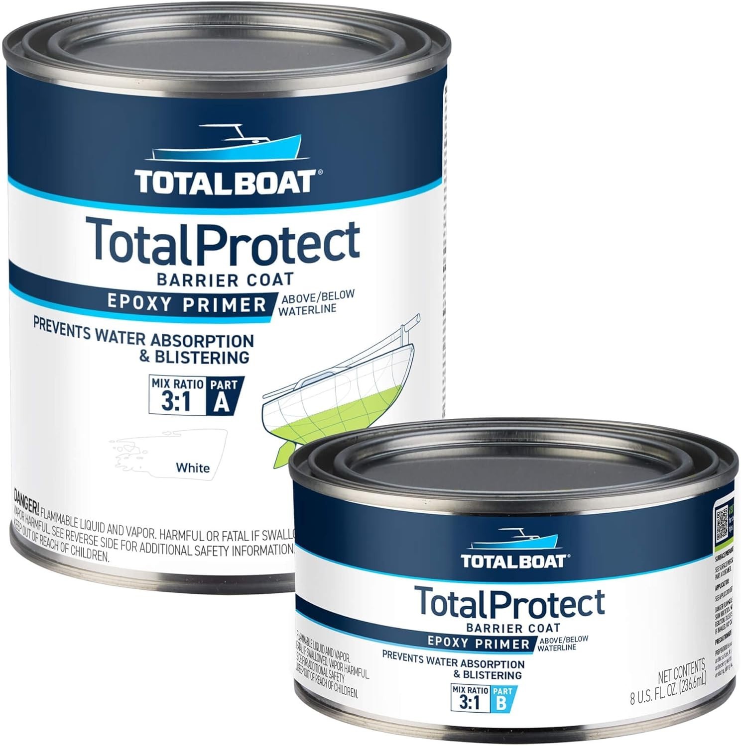TotalProtect Epoxy Barrier Coat System White Quart Protective Coating