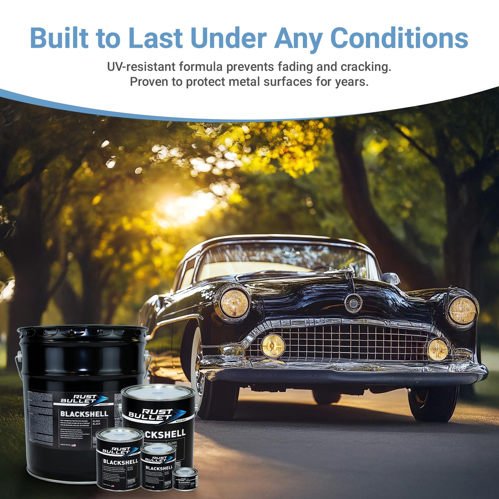 – Blackshell – Inhibidor De Oxido Negro Brillante, Revestimiento Preventivo De