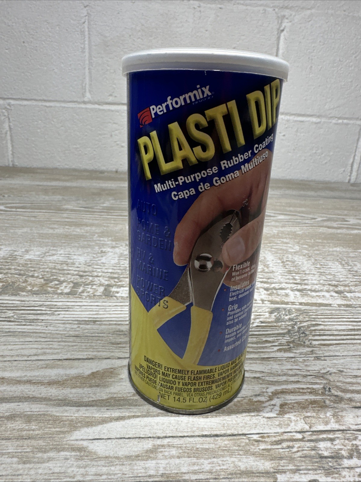 New! 14.5 ounce, Plasti Dip International Black Multipurpose Rubber Coat Paint.