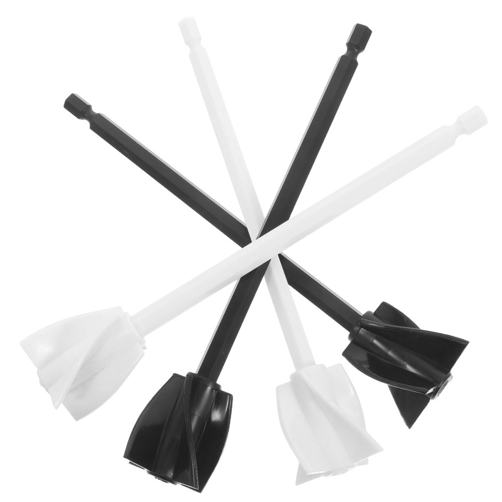 4 Pieces Resin Mixer Set Spiral Stirrer Reusable Paint Drill Attachment