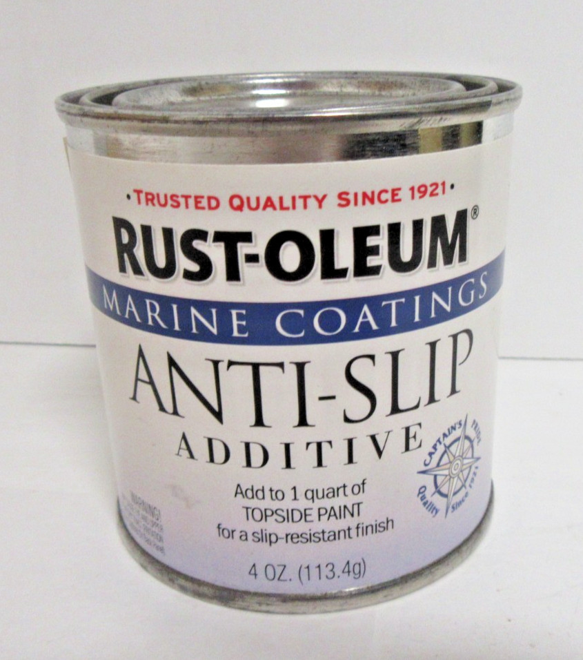 Rust-Oleum 207009 Marine Coatings Anti-Slip Additive, Clear, Half Pint 4OZ