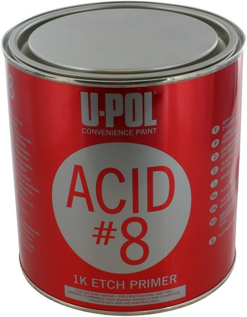 Products ACID#8 Etch Primer – 1 Liter, Aluminum, 33.8 Fl Oz (Pack of 1)