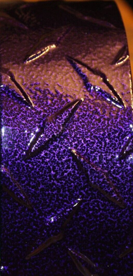 Crinkle Violet Vein Powder Coating Paint, 1Lb/450g