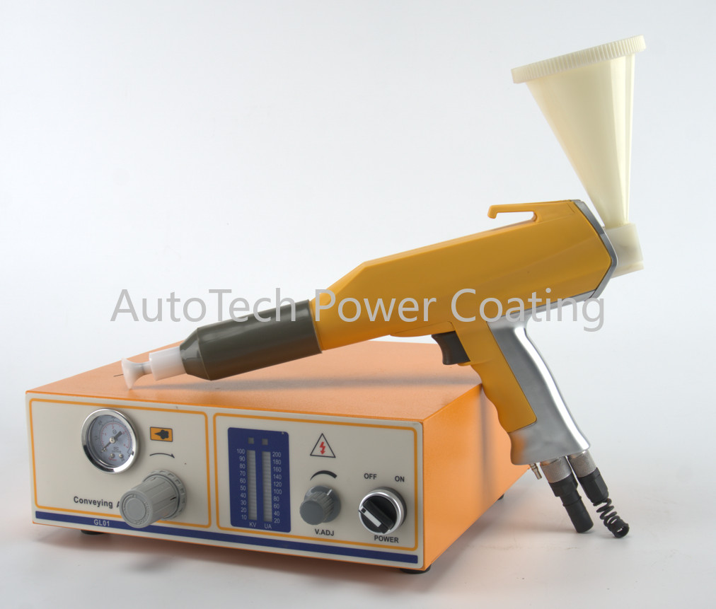 L-01 Lab Manual Electrostatic Powder Spray machine with small Powder Hopper