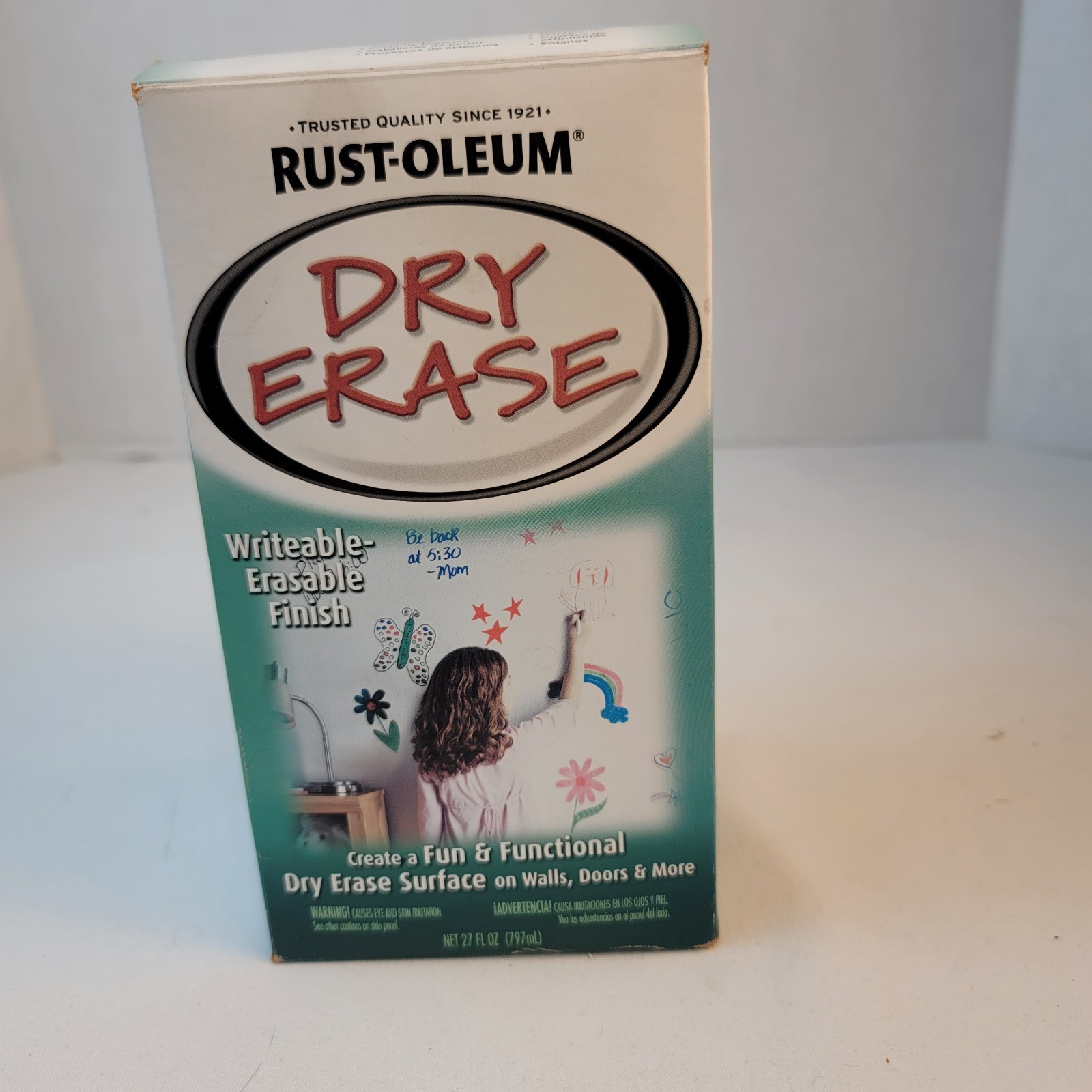 Rust-Oleum Dry-Erase Paint Gloss White 27 oz