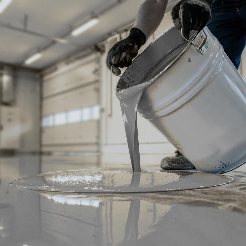 Garon Products Self-Leveling Chemical & Acid-Resistant Epoxy Floor Coating 5 gal