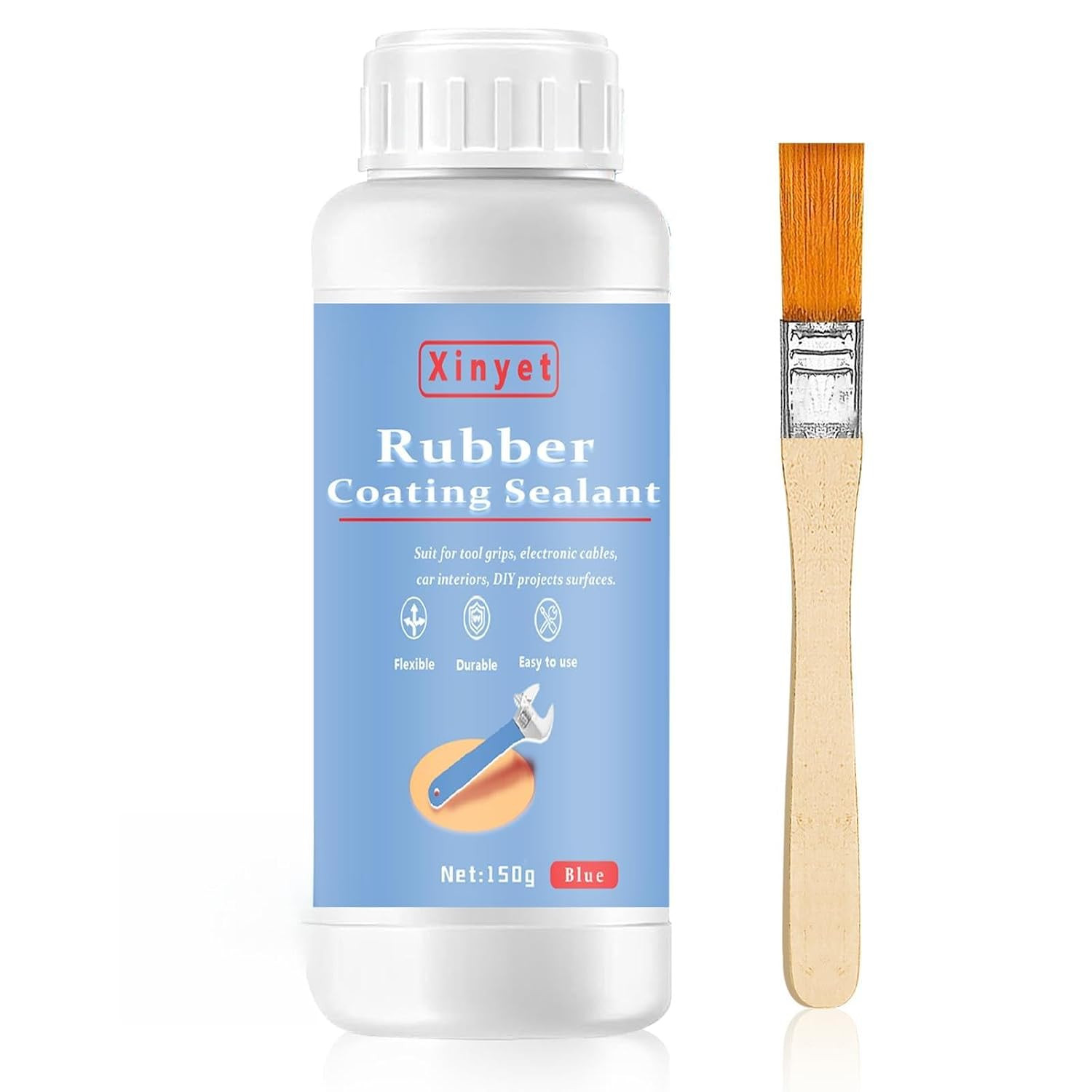 150ml Tool Dip Rubber Coating, Rubber Dip for Tools, Flexible Peelable Protectiv