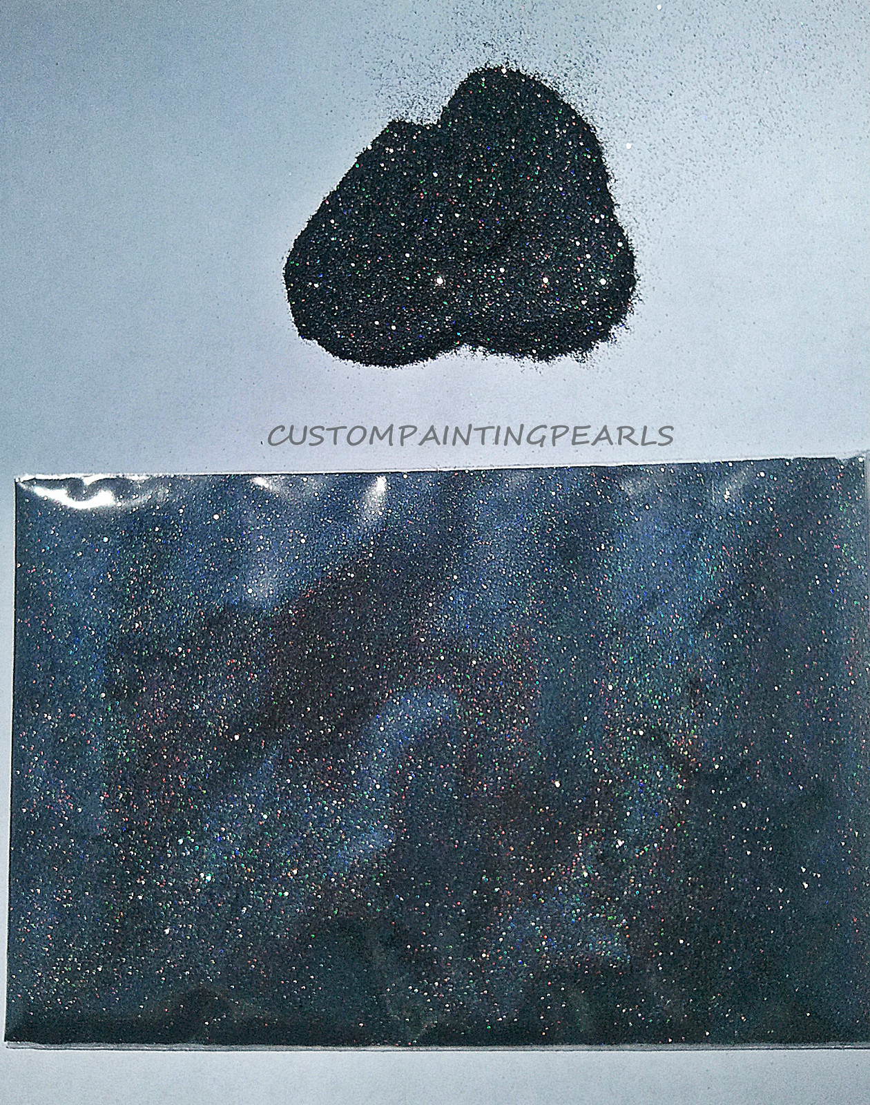 25g Black Halo Holographic Flake .004″ HVLP HOK Paint