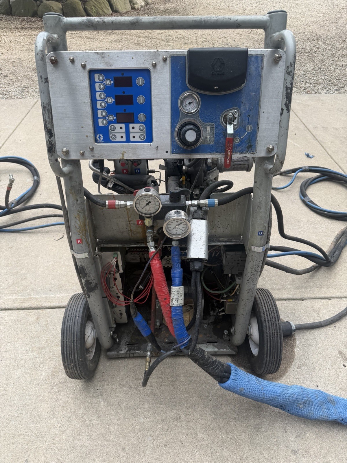 Graco Reactor A-XP1 Proportioner 24Y165 Series C3220 A 230V As is