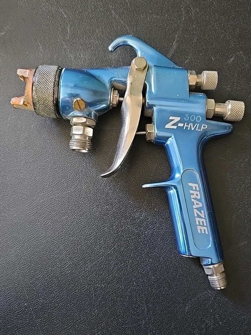 Frazee HVLP Paint Spray Gun Z-HVLP 300 Aluminum And Stainless Steel
