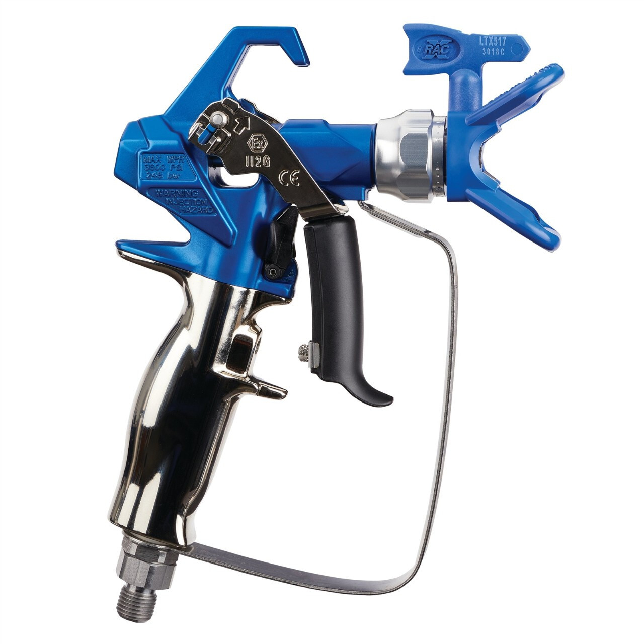 Graco Contractor PC Airless Spray Gun with RAC X 517 SwitchTip – 17Y042