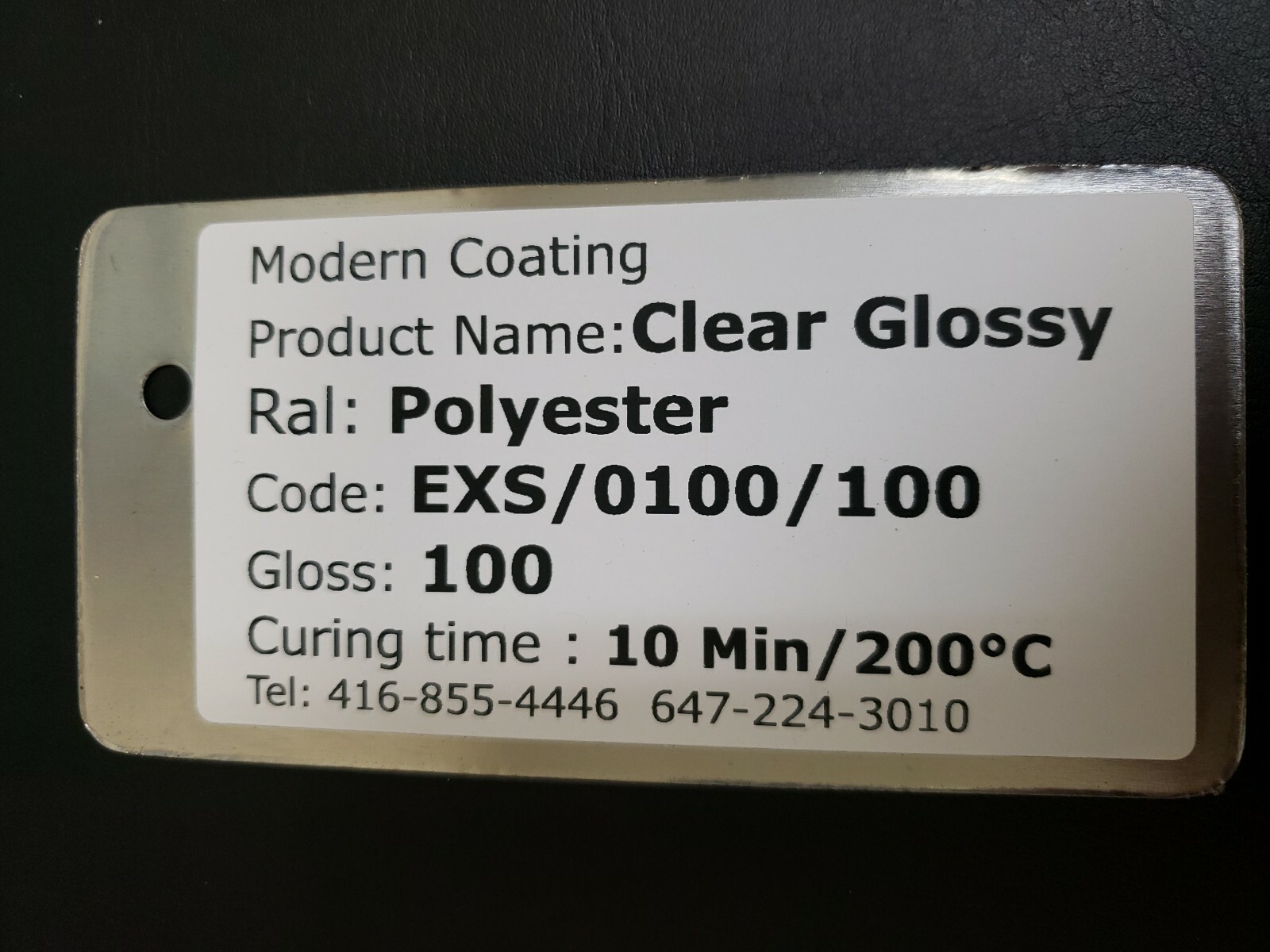 High Gloss Clear Powder Coating – 1 LB