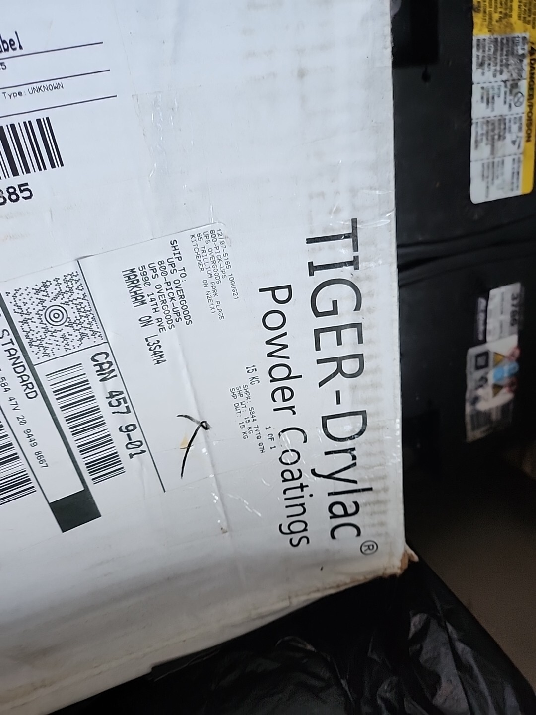 Tiger Drylac 49/66080 RAL 8016 Smooth / Glossy 25kg Powder