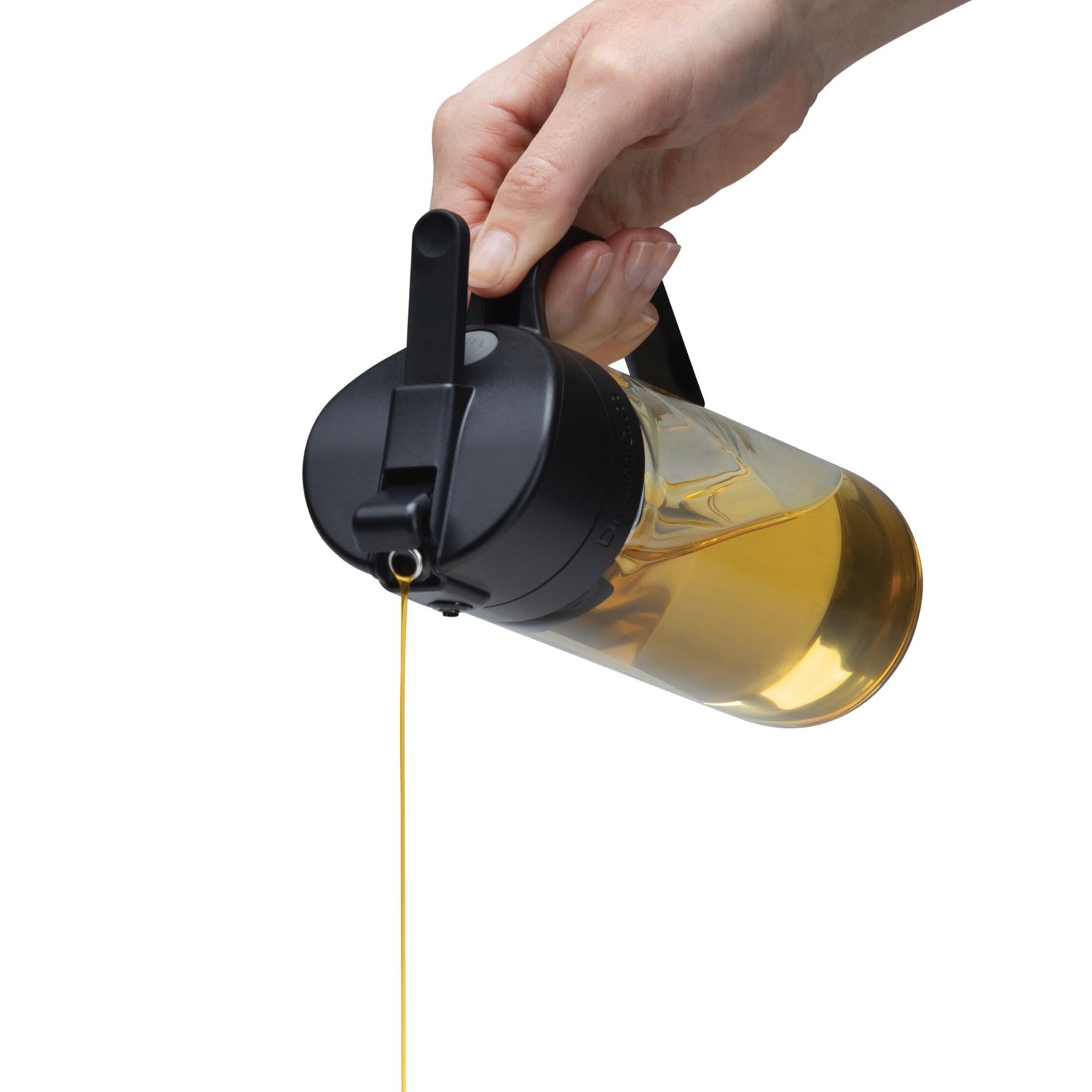 Dreamfarm Oileroo Glass No-Clog Oil Sprayer, Pourer & Doser – Oileroo, Black