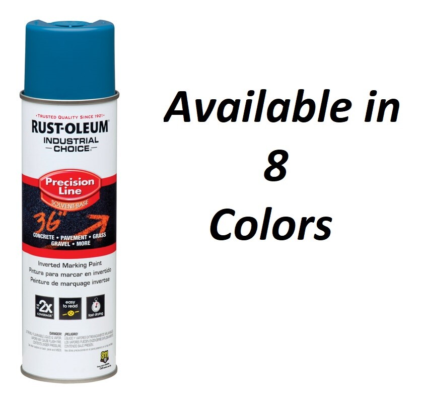 Rust-Oleum Industrial Choice Inverted Marking Paint 17oz *You Pick Color*