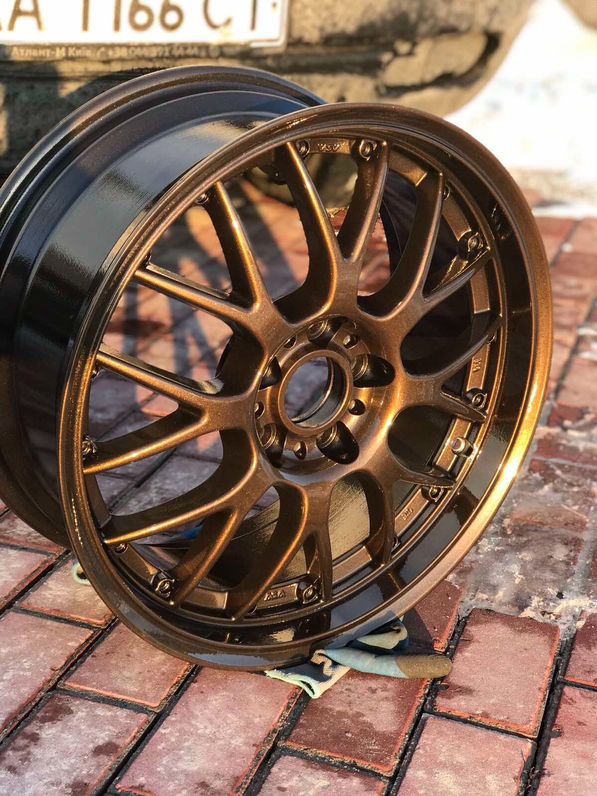 High Gloss BURST METALLIC BRONZE powder coating, 1Lb/450g