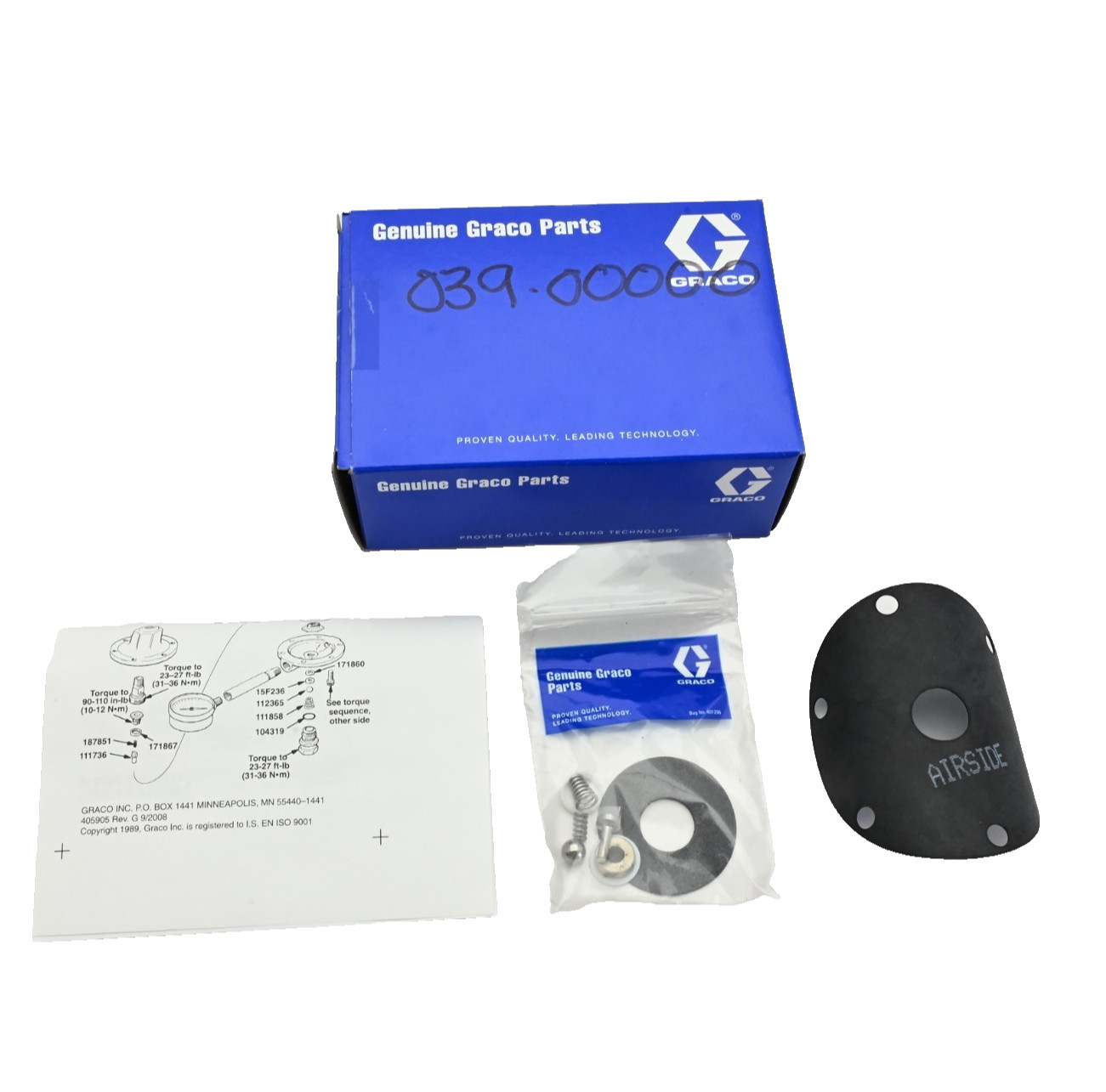 Graco 222651 Fluid Pressure Regulator Repair Kit 14895, 214706, 214971, 214980