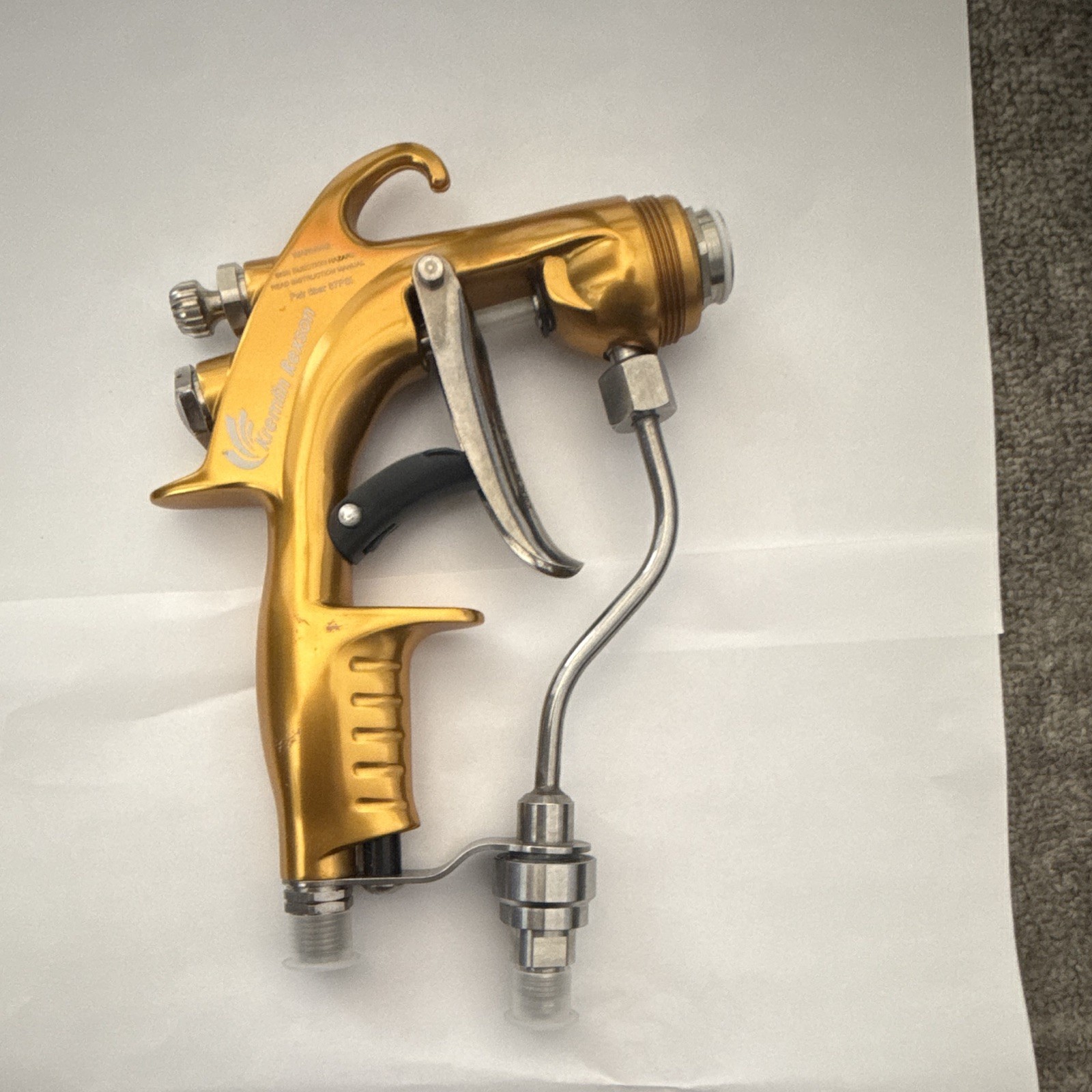 Kremlin Rexson Airless Paint Spray Gun New Open Box Professional Gold