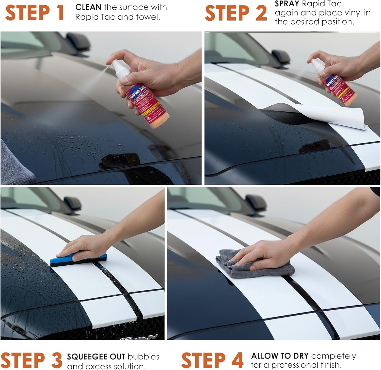 Application Fluid for Vinyl Wraps Decals Stickers – 4 oz 4