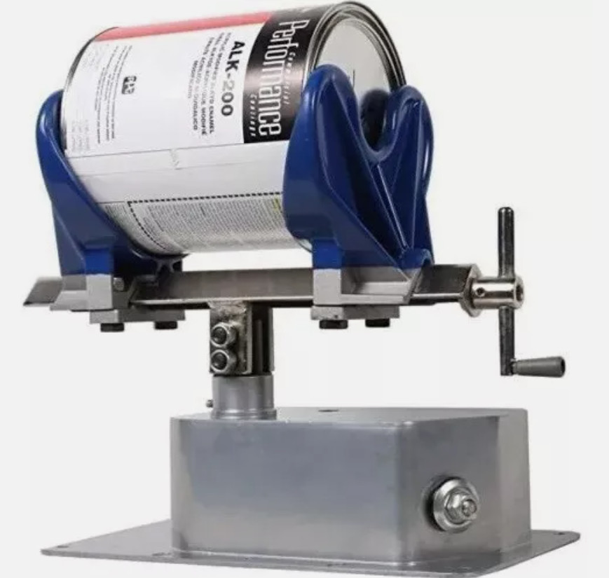 Pneumatic Paint Shaker Machine Air Pint Quart Gallon Mixer Nonsparking 1/4″ NPT