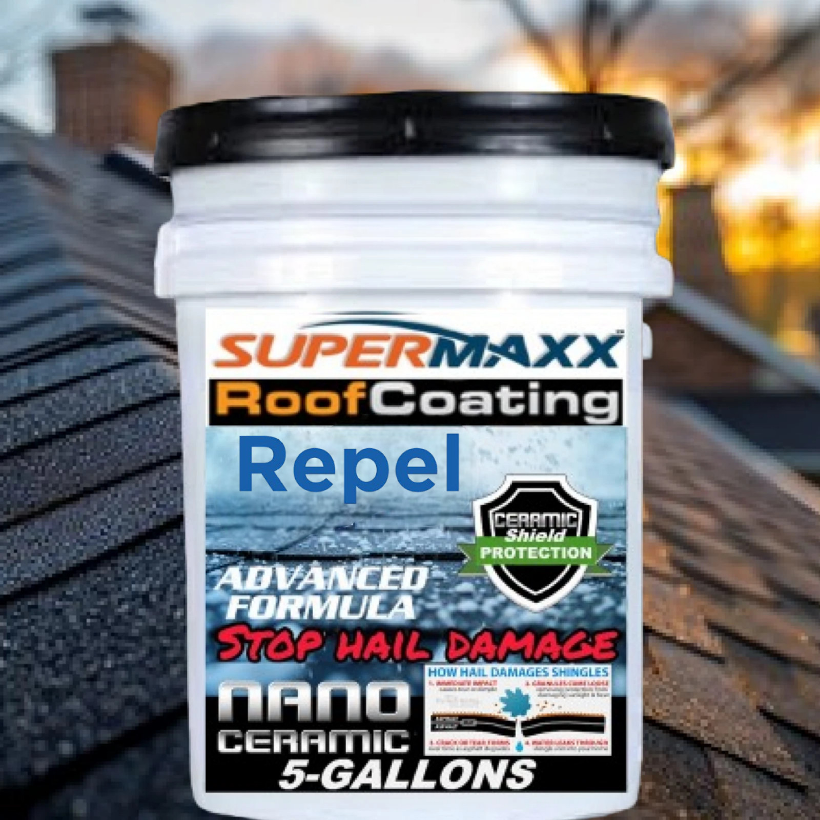 High Impact/Hail Resistant – Nano Roof Coating