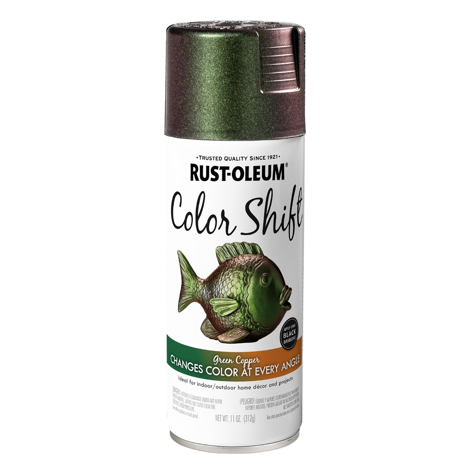 Rust-Oleum 372478 Specialty Color Shift 12 Ounce (Pack of 1), Green Copper