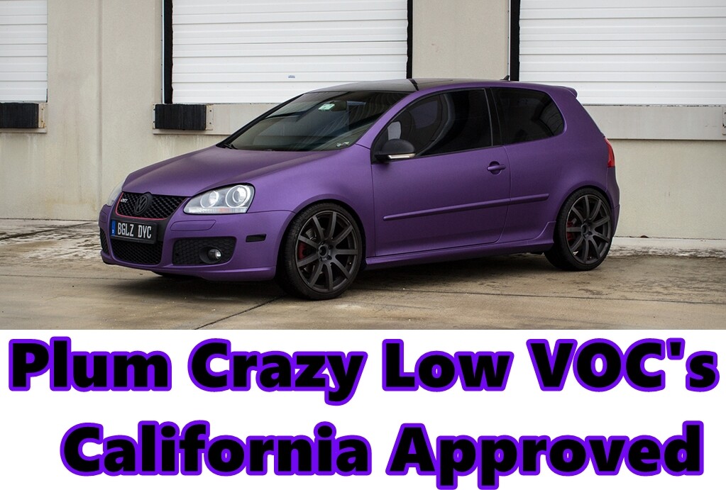 Plasti Dip Plum Crazy Purple Gallon Performance Series Low Voc California Good