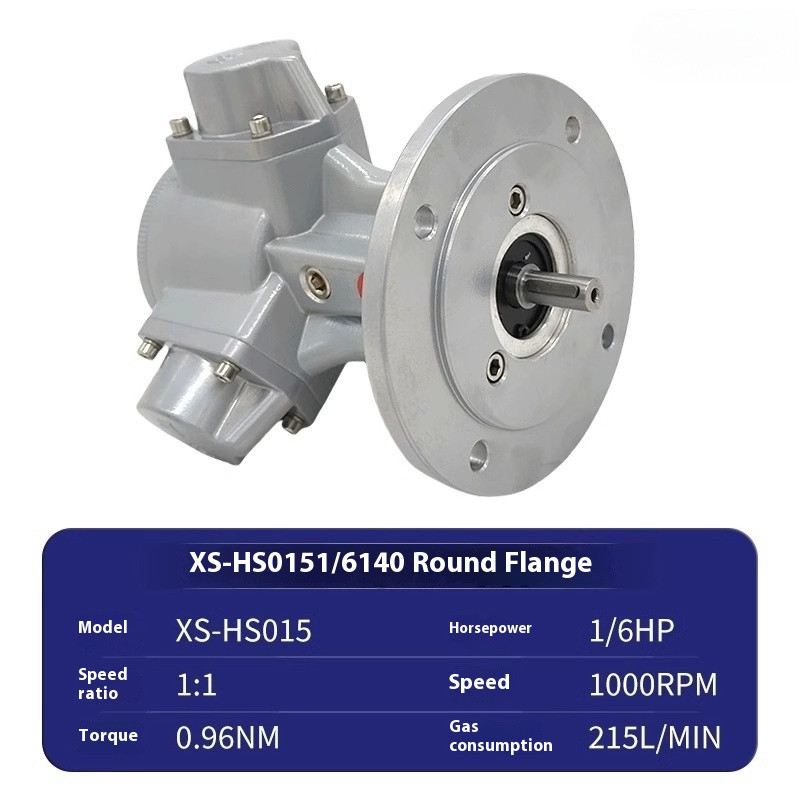 Piston Air Motor Pneumatic Motor Forward Reverse Driven for Liquid Mixing