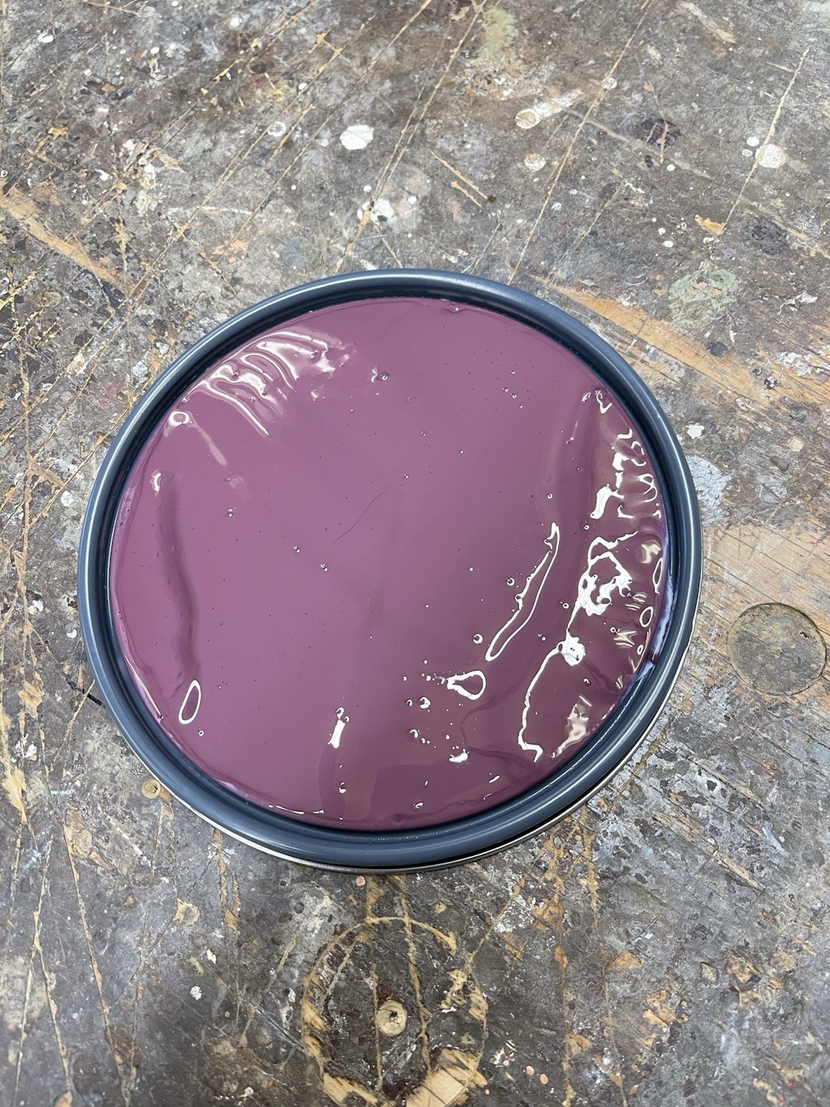 Sherwin Williams Sher-Cryl Acrylic Semi-Gloss Industrial Paint/ Gooseberry Wine