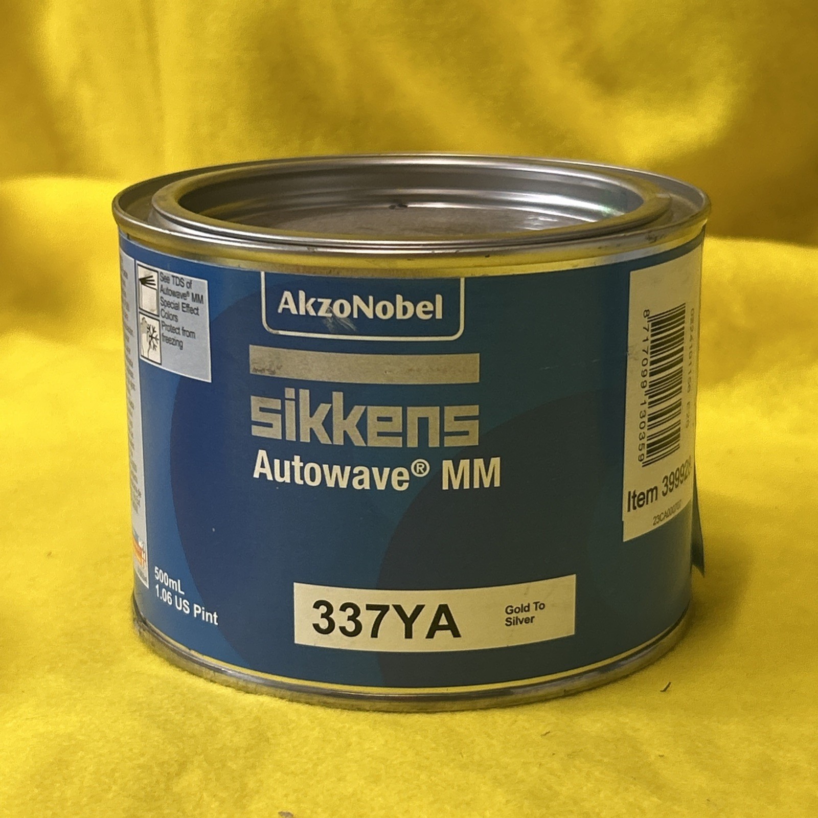 Sikkens Autowave MM 337YA Gold to Silver Toner Waterborne Basecoat 1.06 US Paint