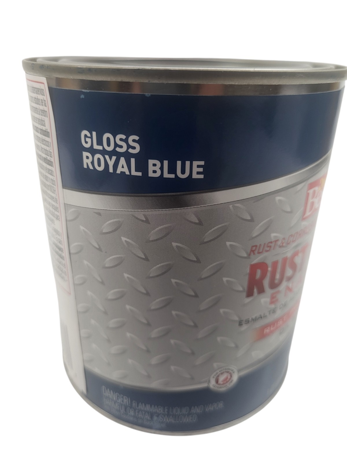 Paint Oil-Based Gloss Enamel, Royal Blue, 1 Qt. 771384 SIM Do it Best Rust Coat