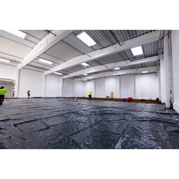 Farm Plastic Supply -Dura Smooth+ Black/White Crawl Space Vapor Barrier – 20 Mil