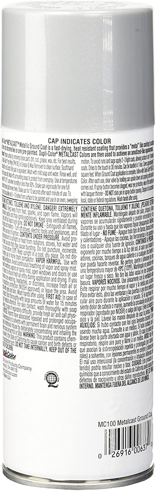 EMC100007 Ground Coat Metal Cast Anodized Color – 11 Ounce, Enamel