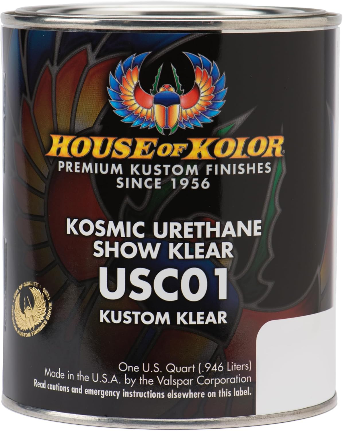 House of Kolor Kosmic Urethane Show Klear Quart Automotive Clear Coat Gloss