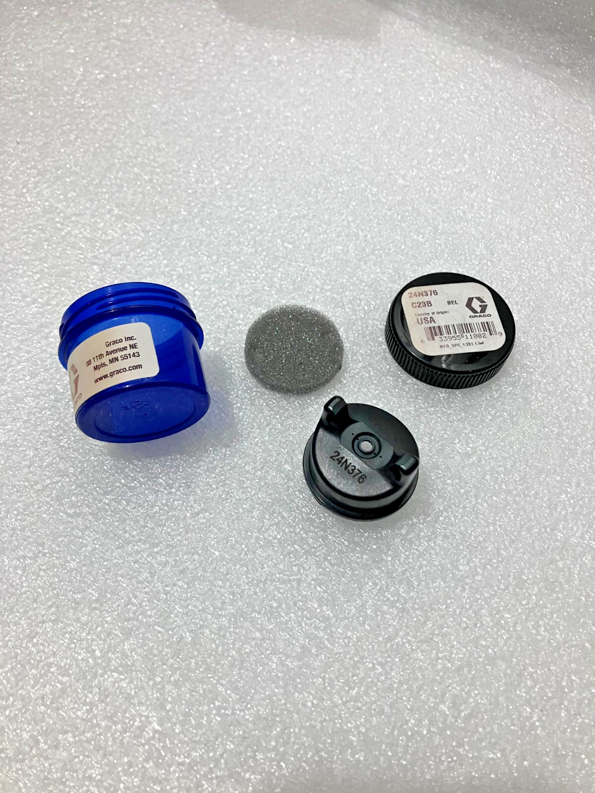 Graco 24N376 Air Cap kit 17-19′ pattern, for Pro XP electrostatic spray gun