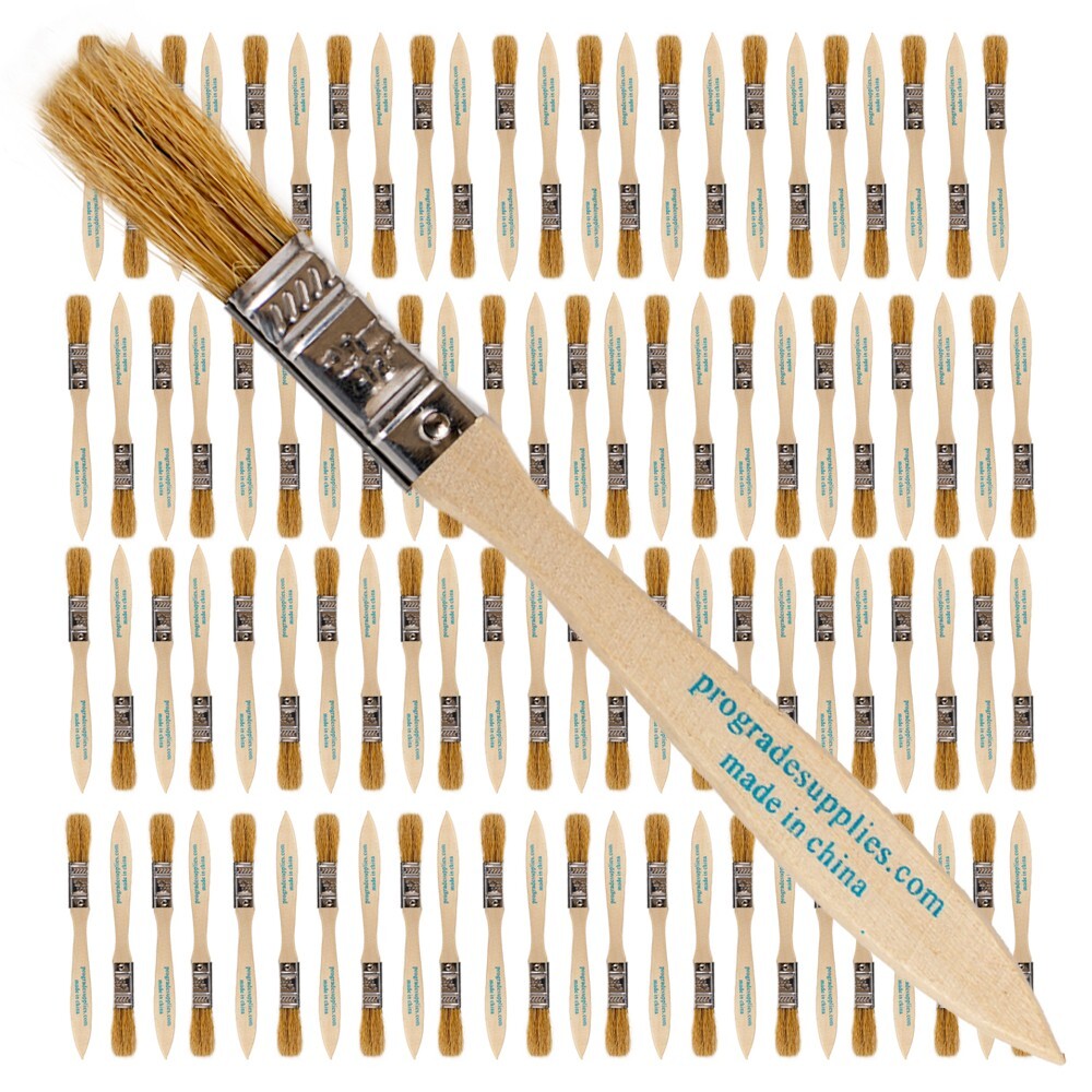 96Pk – 1/2″ Chip Brushes for Paints, Stains, Varnishes, Glues & Gesso