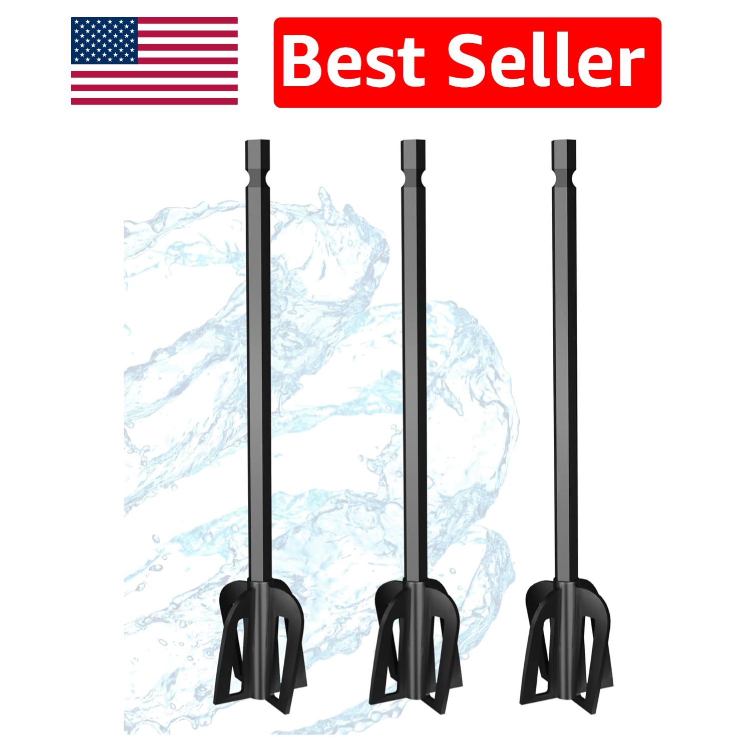 Multipurpose Bidirectional Paint Stirrer for Drill – Versatile & Reusable